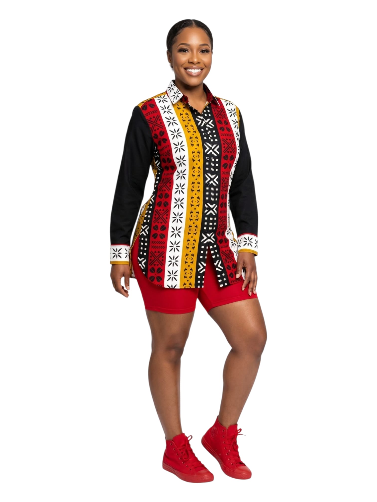 La Reine Bogolan shirt